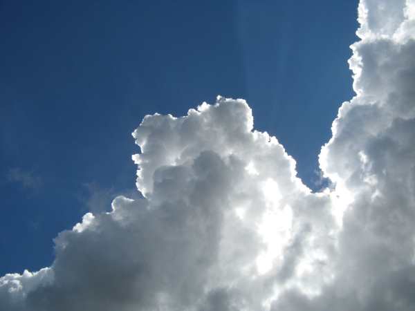 Beautiful cloud formation