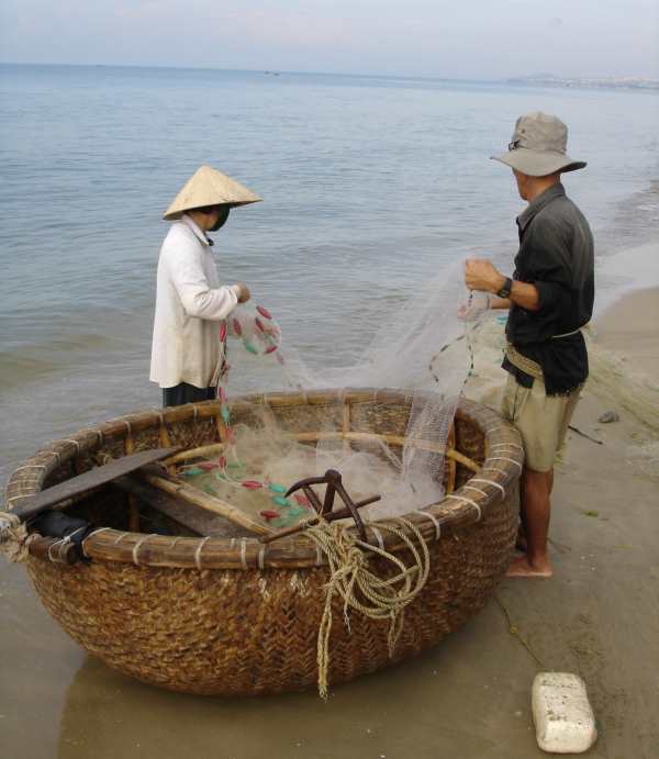 Fishing coracle