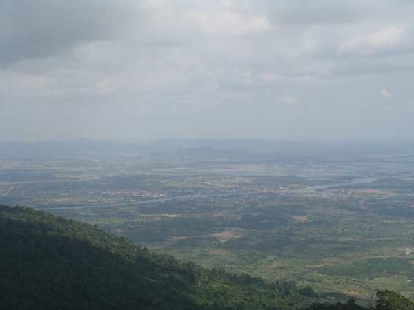 Kampot in distance.