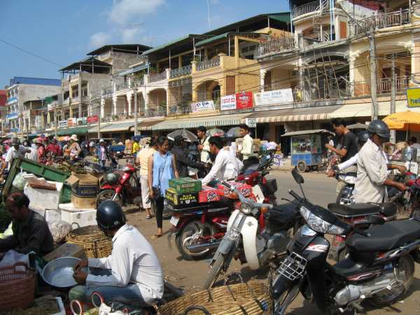 Main street Kampot