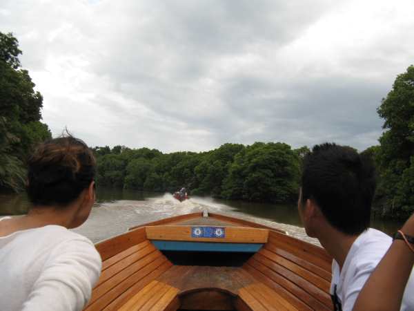 Long boat tour