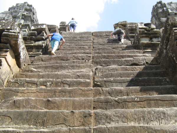 climbing temples